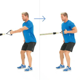 قایقی ایستاده تک دست