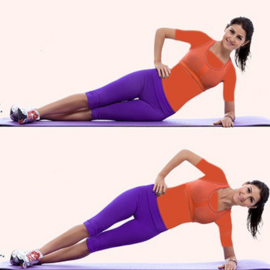 ساید پلانک لیفت باسن