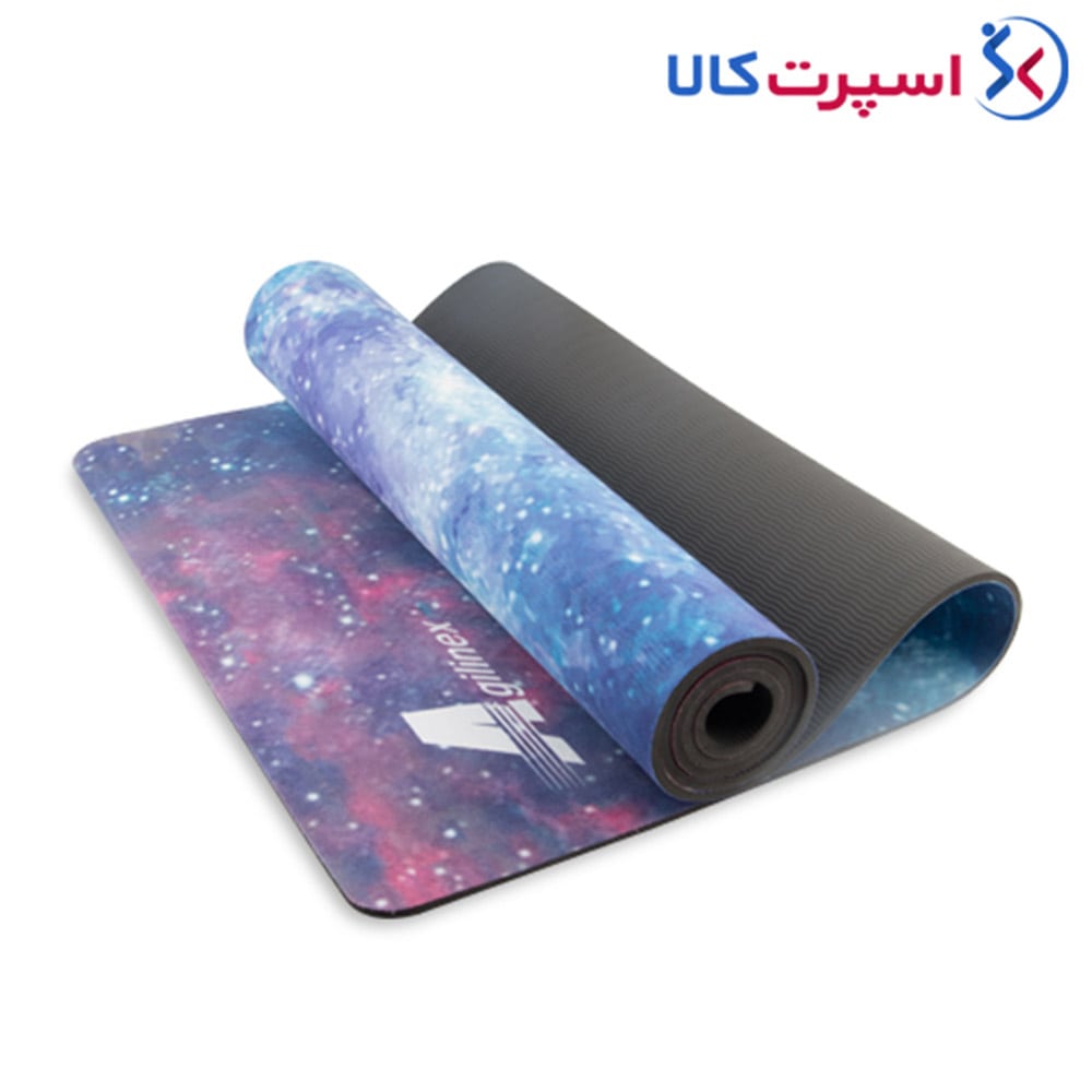 مت یوگا طرح گلکسی 6 میلی‌متری Agilinex