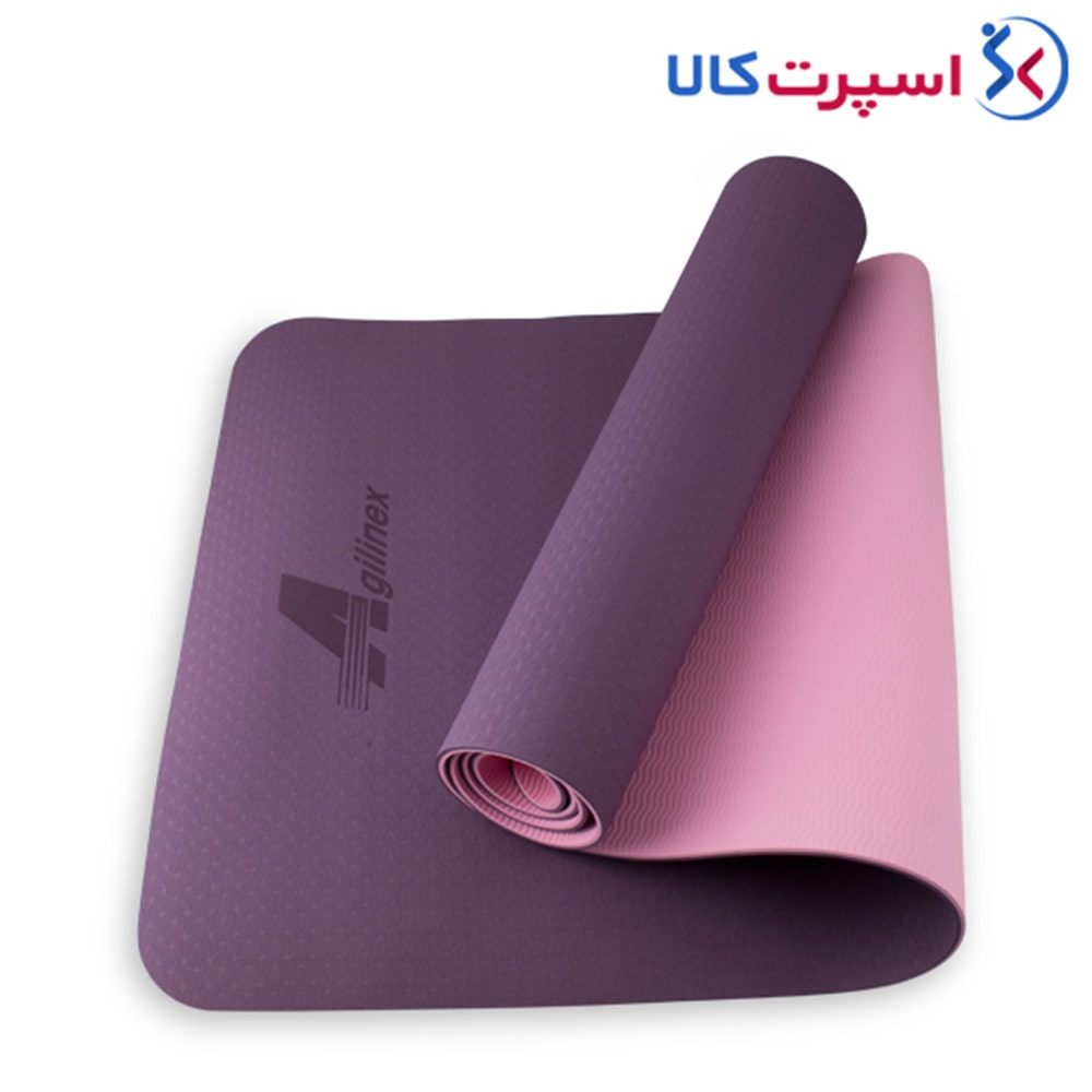 مت یوگا 6 میلی‌متری دورنگ Agilinex