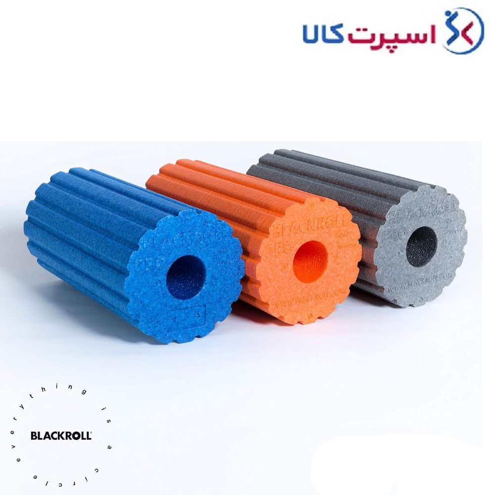 فوم رول شیاردار سخت 30 در 15 سانتی‌متری BlackRoll