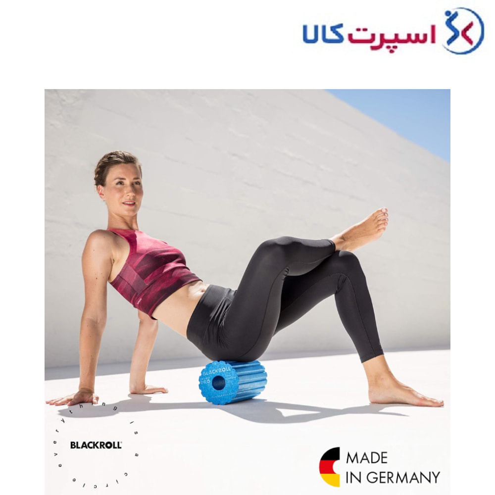 فوم رول شیاردار سخت 30 در 15 سانتی‌متری BlackRoll