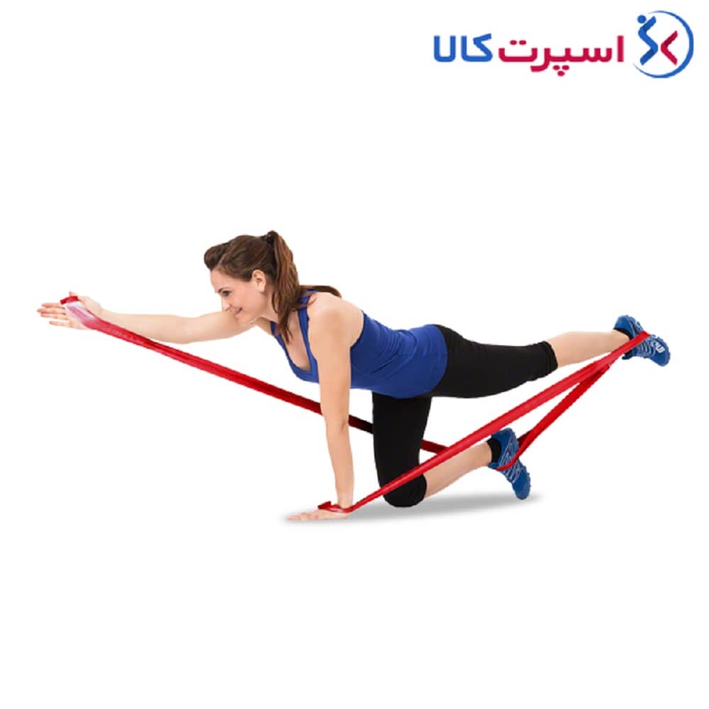 کش ورزشی CLX بیست و دو متر و هشتاد و پنج سانتی‌متری TheraBand