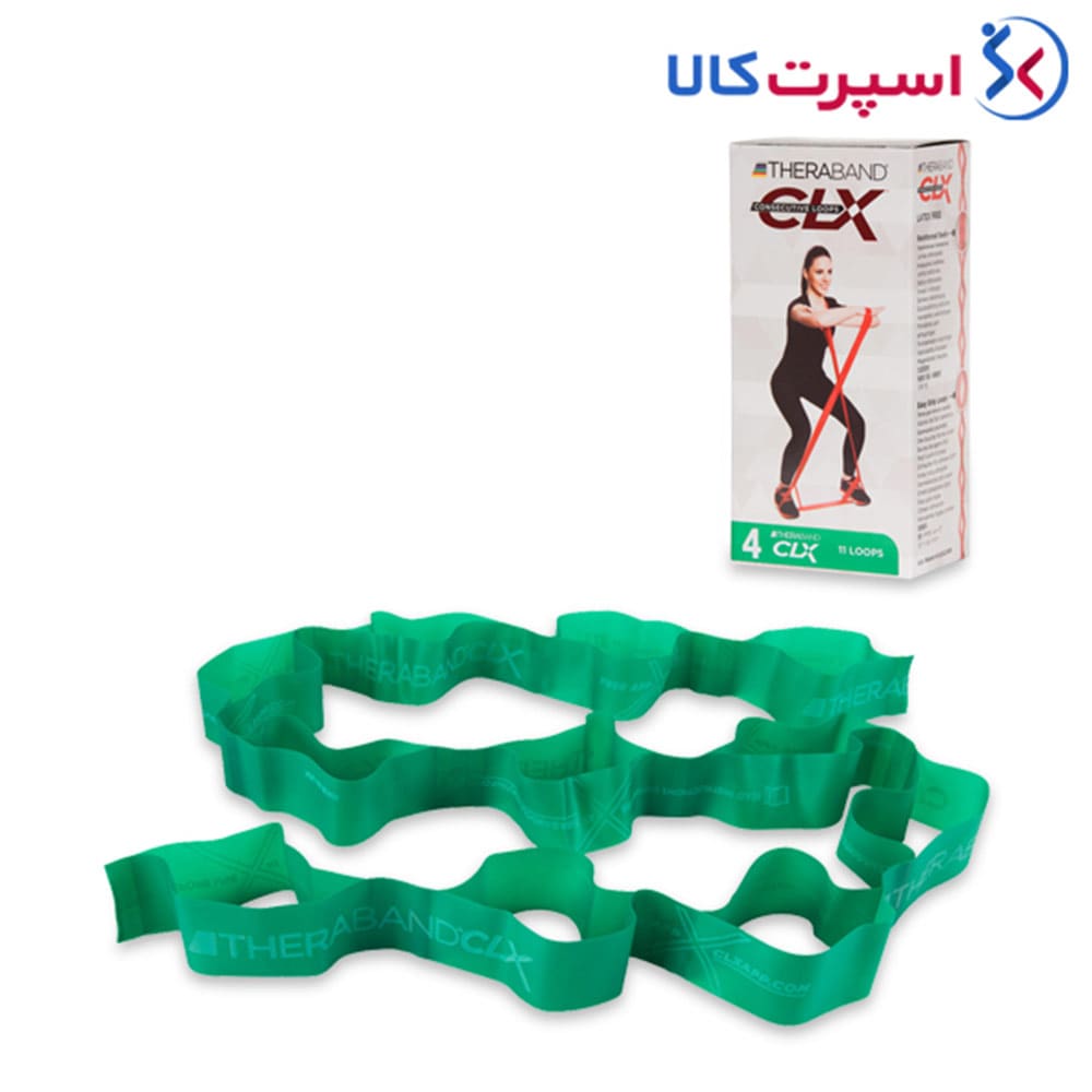 کش ورزشی CLX صد و شصت و پنج سانتی‌متری Theraband