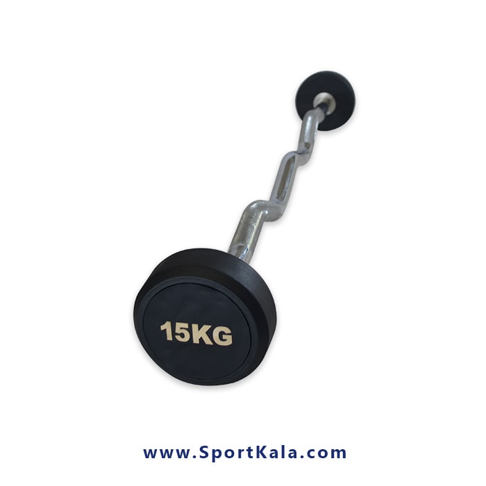 وزنه باربل میله خم Agilinex